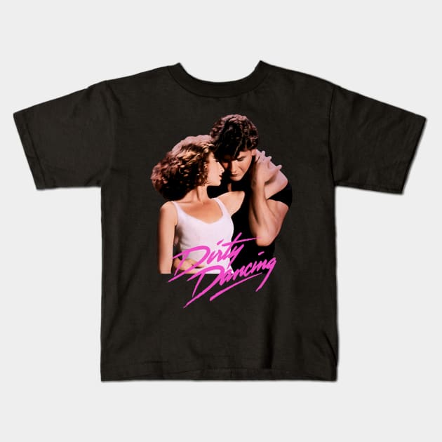 80s Dirty Dancing Kids T-Shirt by Pinkerjon